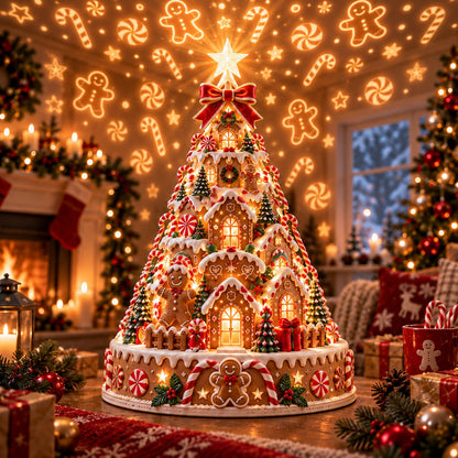 🎄 Christmas Village Lightscape Tree