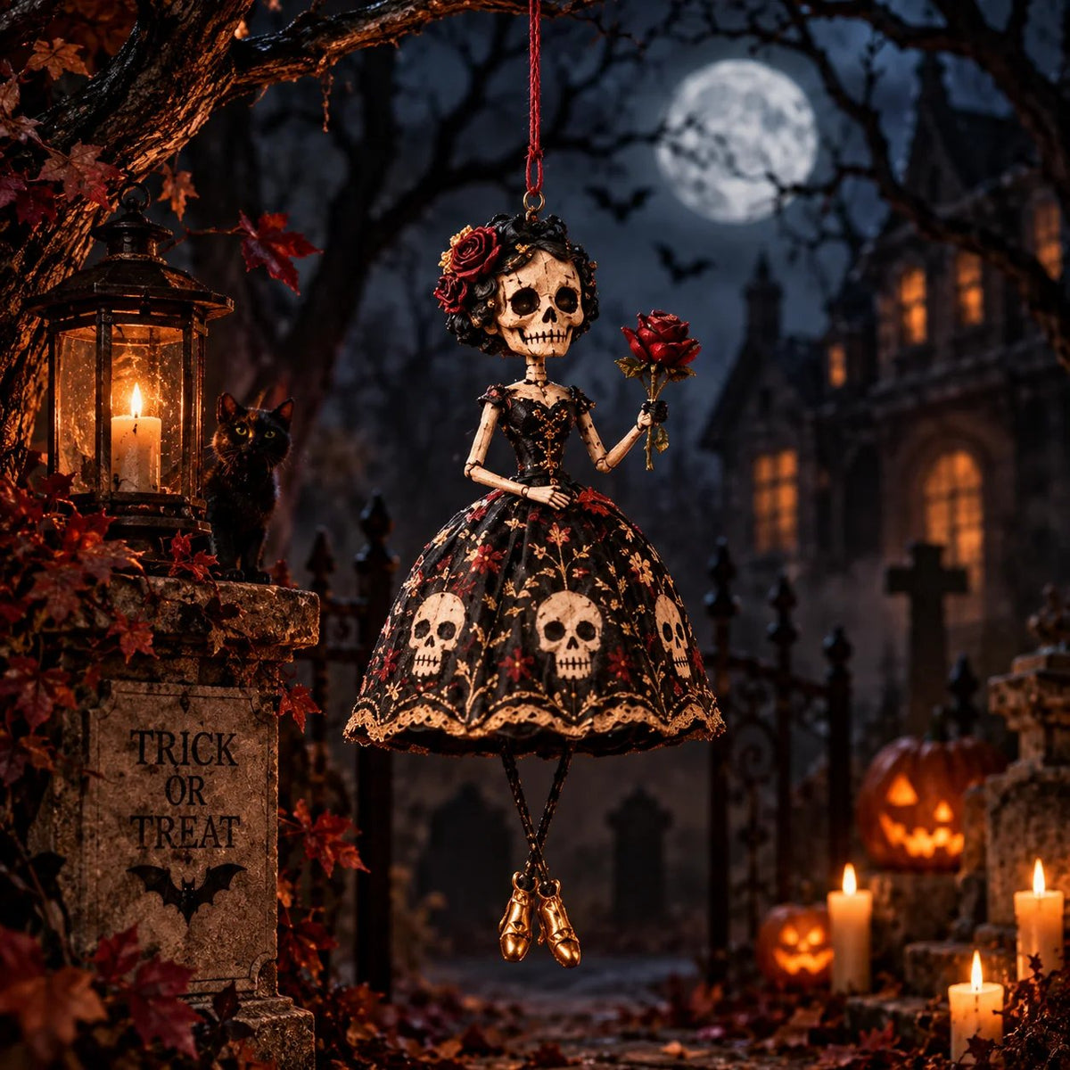 🎃Midnight LadiesTM – Gothic Halloween Hanging Decor🖤