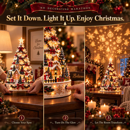 🎄 Christmas Village Lightscape Tree