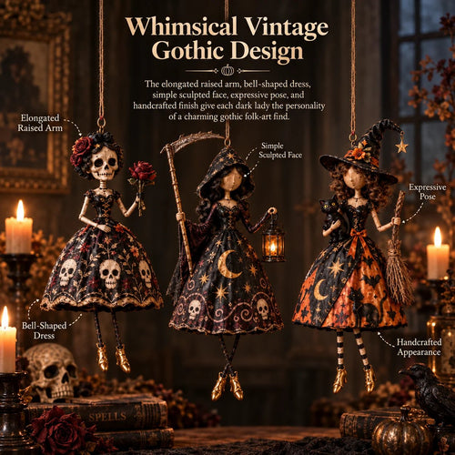 🎃Midnight LadiesTM – Gothic Halloween Hanging Decor🖤