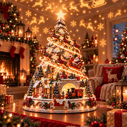 🎄 Christmas Village Lightscape Tree