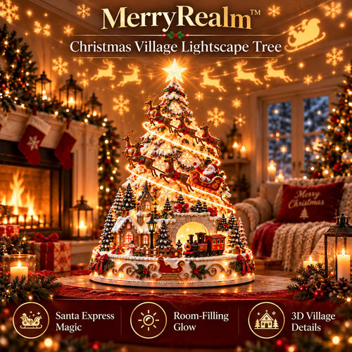 🎄 Christmas Village Lightscape Tree