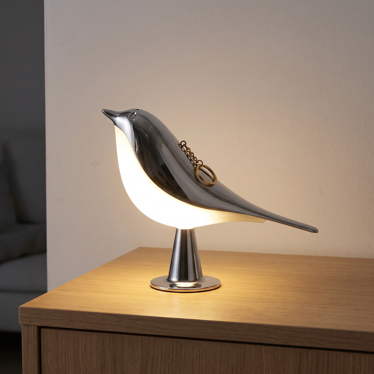 Cora – Cordless Bird Lamp with Touch Dimmer