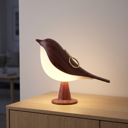 Cora – Cordless Bird Lamp with Touch Dimmer