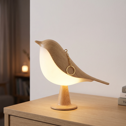 Cora – Cordless Bird Lamp with Touch Dimmer