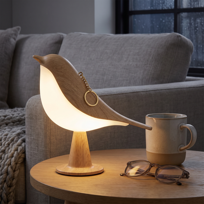 Cora – Cordless Bird Lamp with Touch Dimmer