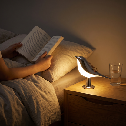 Cora – Cordless Bird Lamp with Touch Dimmer