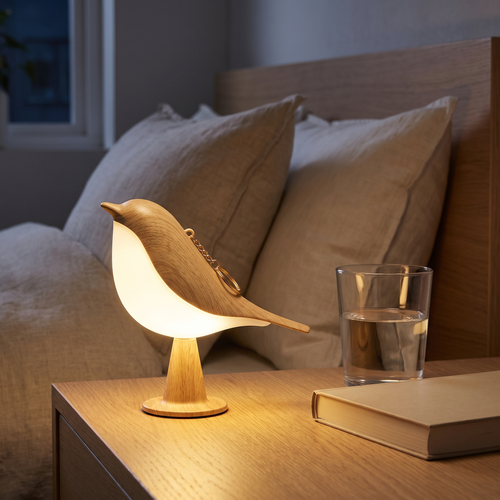 Cora – Cordless Bird Lamp with Touch Dimmer